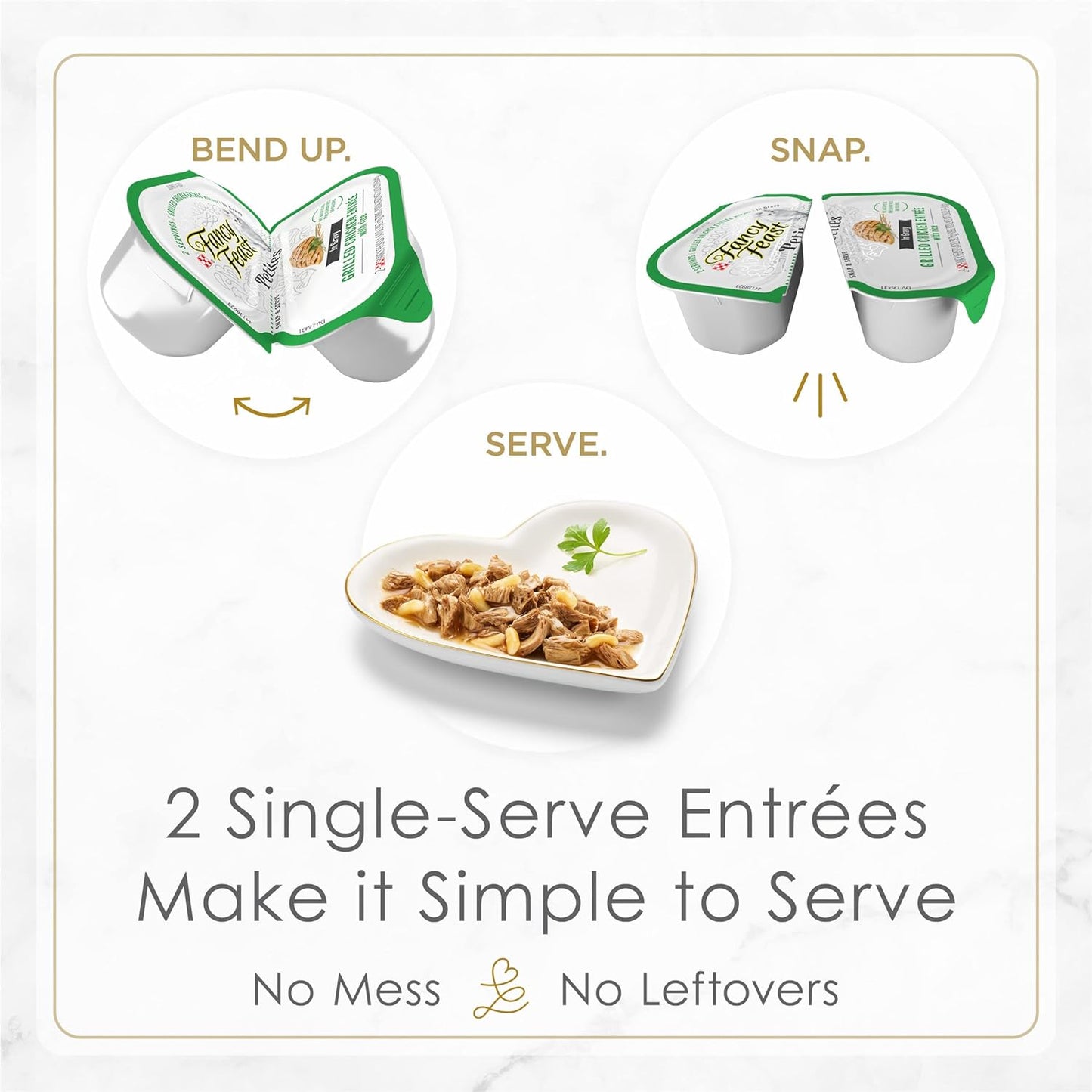 Purina Petites Gravy Adult Gourmet Single Serve Break Apart Wet Cat Food