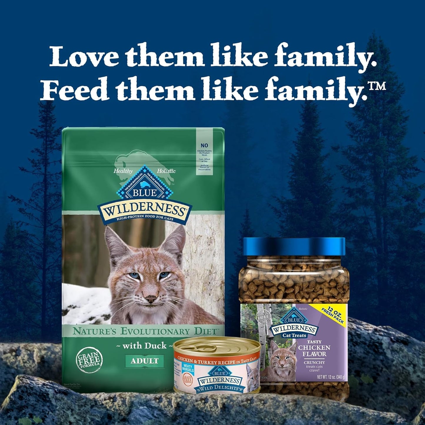 Blue Buffalo Wilderness High Protein Grain Free, Natural Adult Dry Cat Food