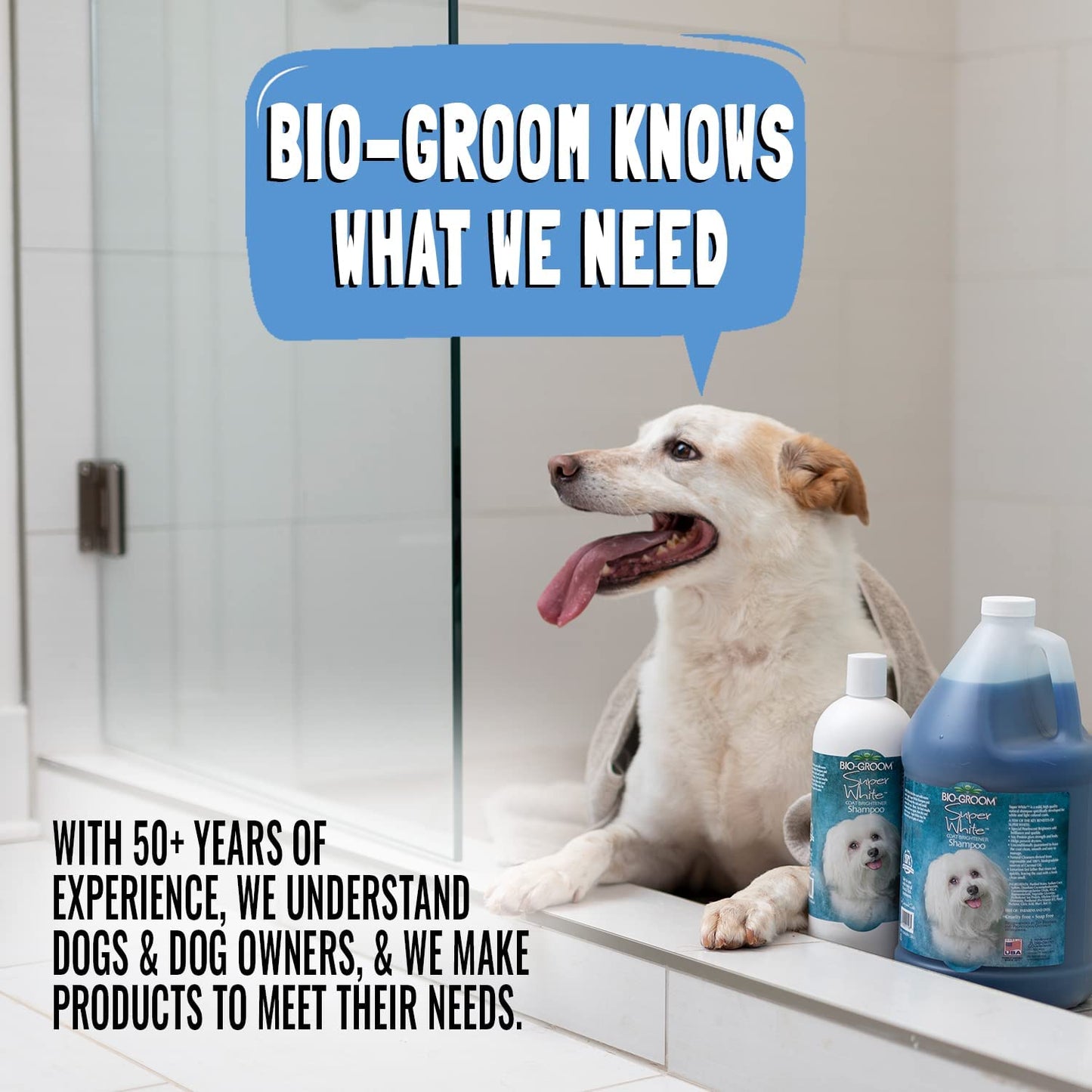 Groom'N Fresh Dog Shampoo – Odor Eliminating, Dog Bathing Supplies, Puppy Wash, Cat & Dog Grooming Supplies, Cruelty-Free, Made in USA, Dog Products – 5 Gallons